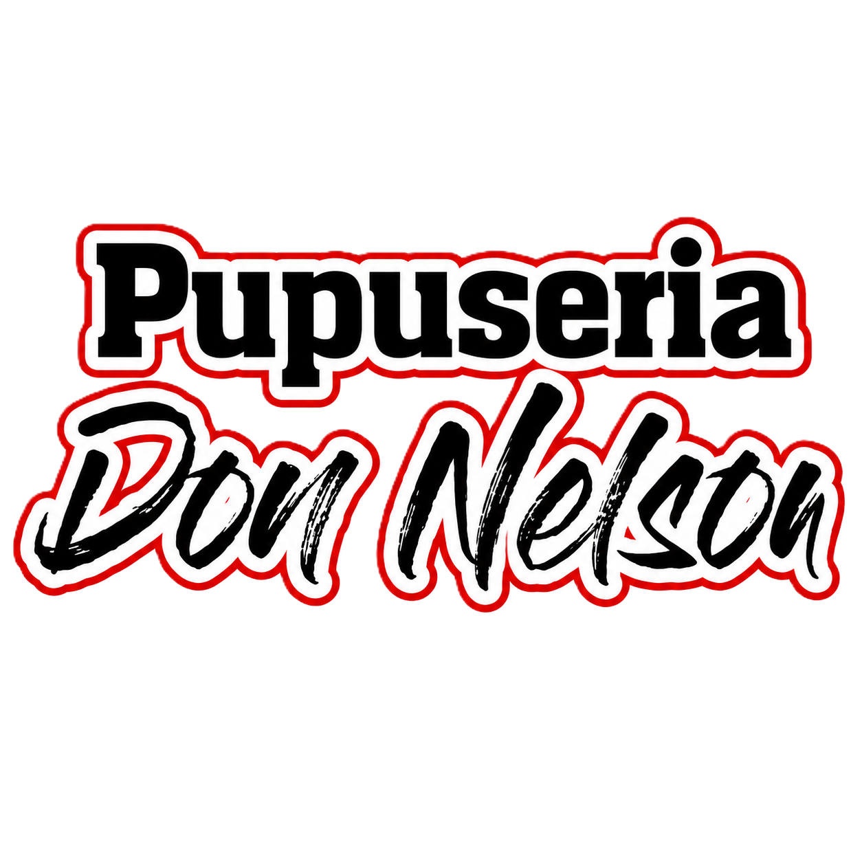 Logo Pupuseria Don Nelson