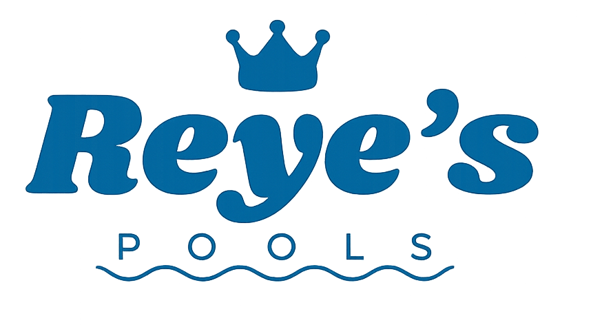 Logo Reye's Pools Co.